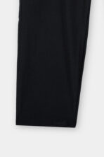 Classic Charcoal Black V-Neck Scrub Set for Women - Image 4